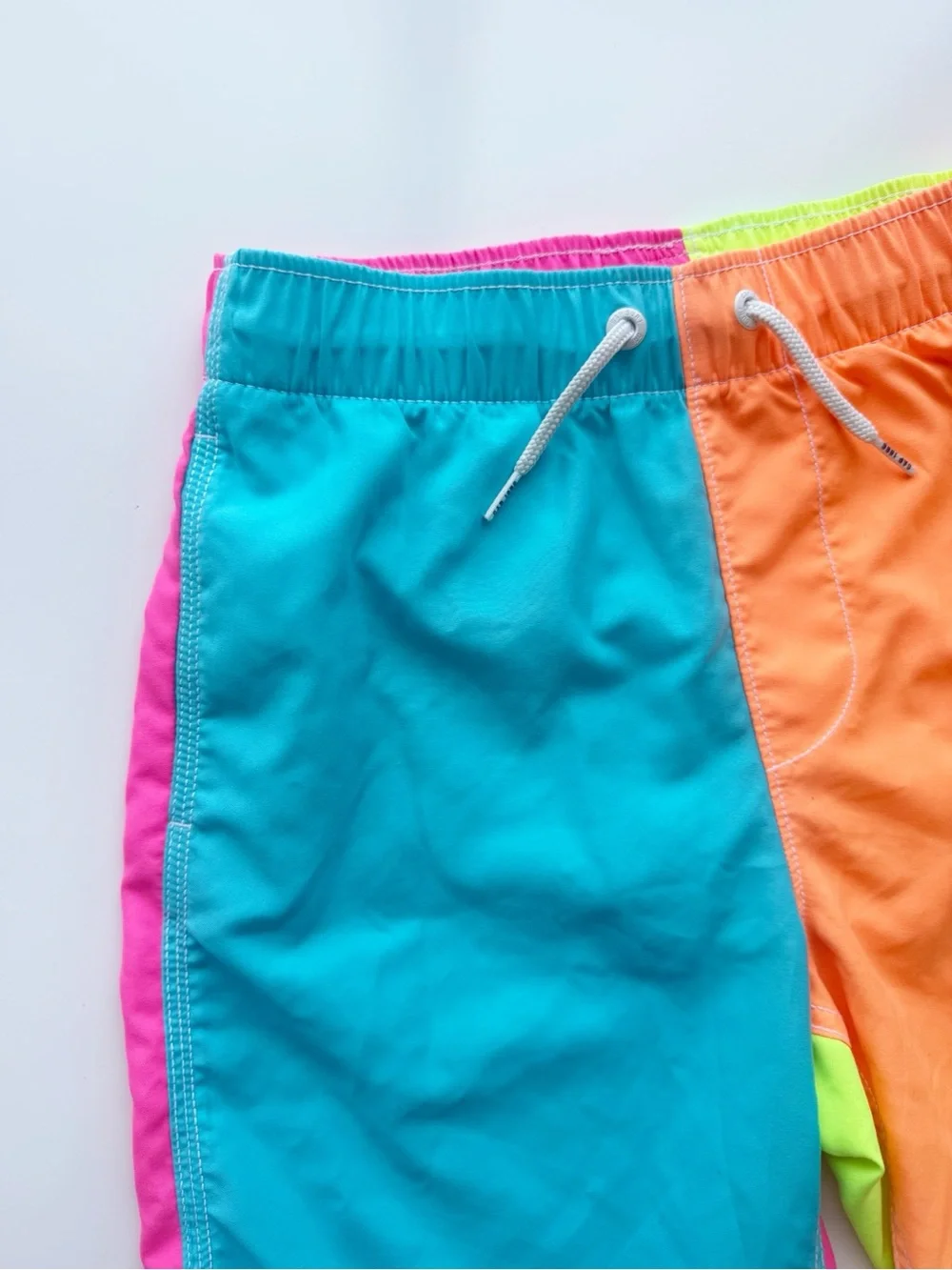 Gap Florescent Color Blocked Swim Shorts size XXL 14/16
